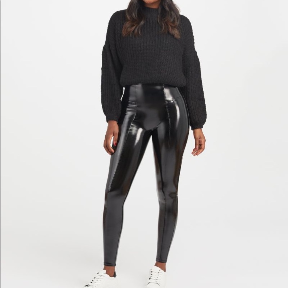 Spanx Patent Leather Leggings (tall)